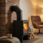 Houtkachel Pijp Bocht | 120mm Zwart | 2mm | Laatste!, Minder dan 30 cm, Hoog rendement (Hr), Minder dan 60 cm, Ophalen of Verzenden