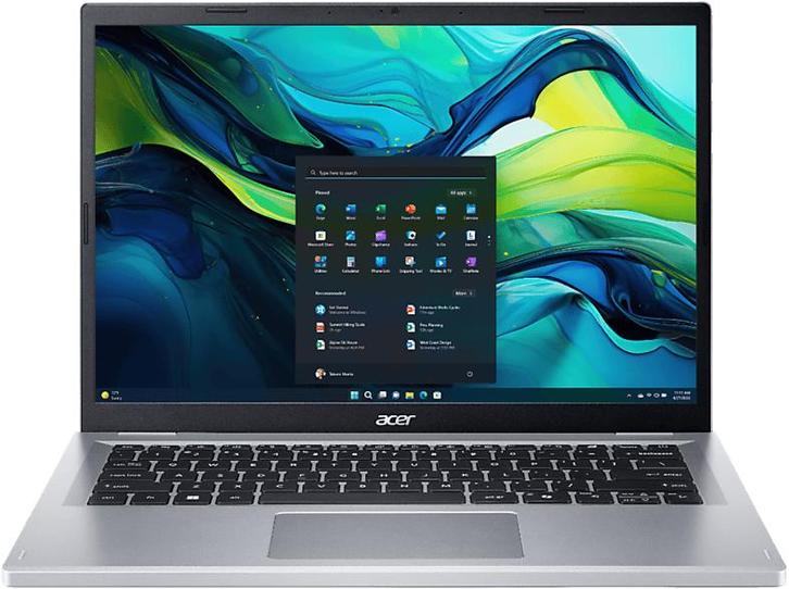 Acer - Aspire Go 14 Ag14-21p-r6y4 - 14 inch - Zilver, Computers en Software, Windows Laptops, 2 tot 3 Ghz, 14 inch, 14 inch, Qwerty