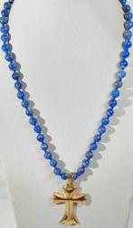 Natuurlijk lapislázuli uit Afghanistan en Cruz Templarios -