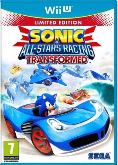 Sonic All-Star Racing: transformed Limited edition, Spelcomputers en Games, Games | Nintendo Wii U, Verzenden