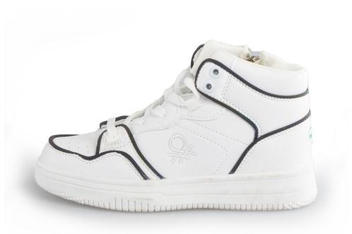 United Colors of Benetton Hoge sneakers in maat 31 Wit | 10%, Kinderen en Baby's, Kinderkleding | Schoenen en Sokken, Jongen of Meisje