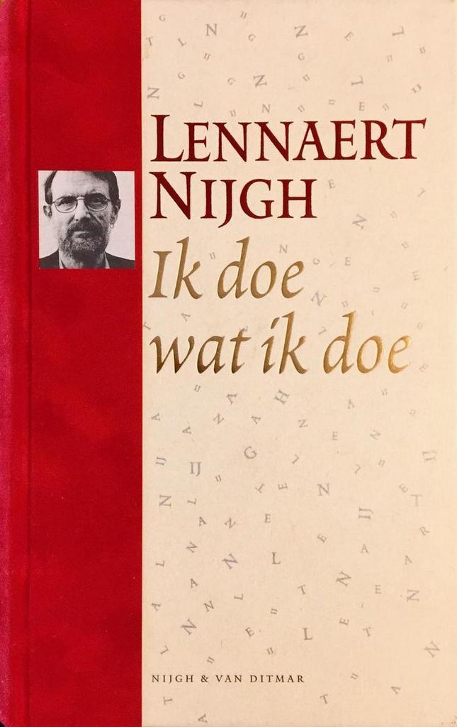 Ik doe wat ik doe / Pluche 9789038855059 Lenneart Nijgh, Boeken, Gedichten en Poëzie, Zo goed als nieuw, Verzenden