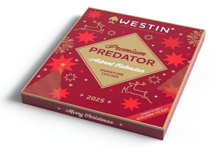 Westin 2025 Premium Predator Advent Calendar (24 Dagen, Watersport en Boten, Hengelsport | Algemeen, Nieuw, Verzenden