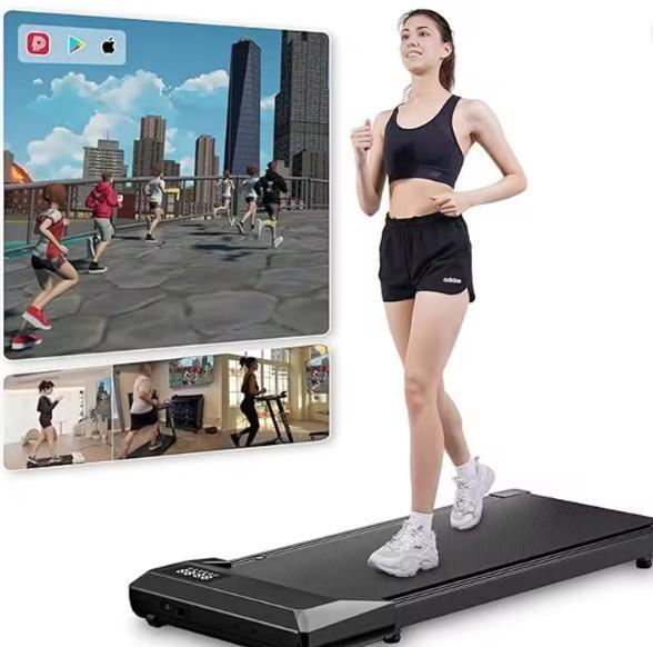 Elektrische 2-in-1 Loopband – Wandelen of Joggen met Afstand, Sport en Fitness, Fitnessapparatuur, Nieuw, Verzenden