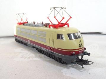 ② Schaal H0 Mehano T166 DC DE-AC33C Blue Tiger diesellocomo — Trains  miniatures