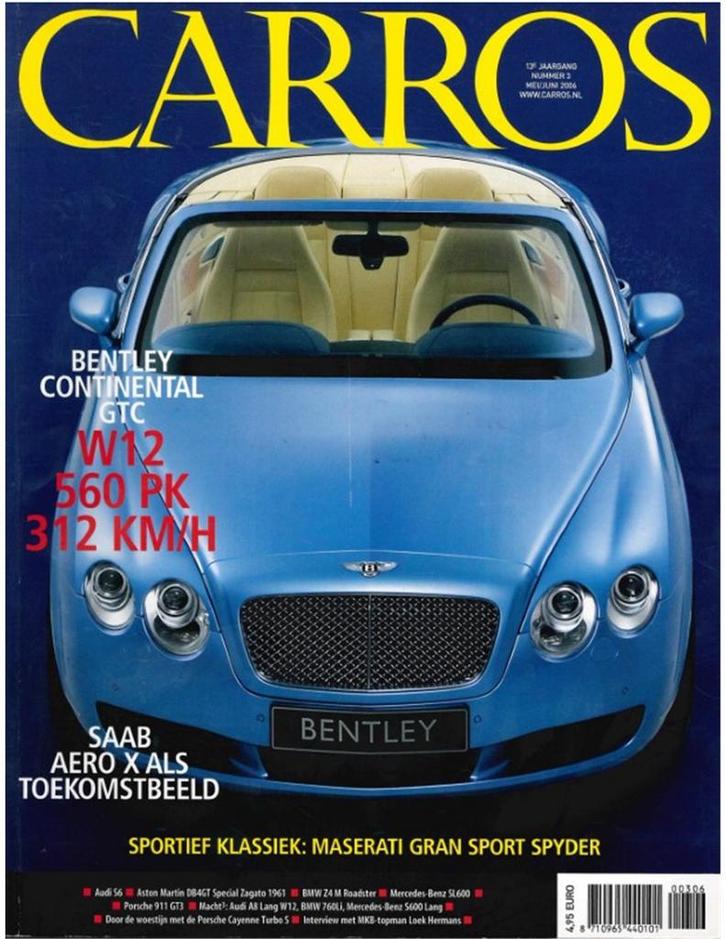 2006 CARROS MAGAZINE 03 NEDERLANDS, Boeken, Auto's | Folders en Tijdschriften