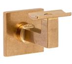 Leuninghouder Bauhaus M10 hol messing antiek, Verzenden, Nieuw