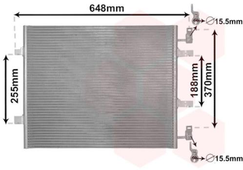 LUCHTCONDENSATOR VOOR NISSAN PRIMASTAR 2002-2006 8200411148, Auto-onderdelen, Airco en Verwarming, Nieuw, Ophalen of Verzenden