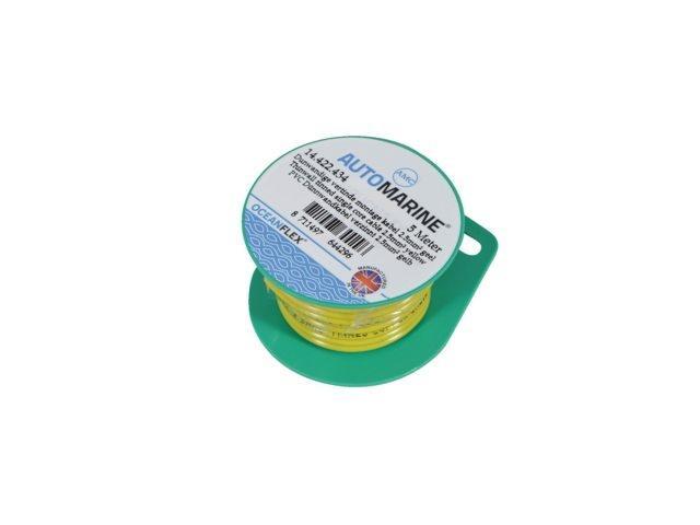 Oceanflex Montagekabel 5 meter - GEEL - 2,5 mm² dunwandig, Auto diversen, Autogereedschap, Nieuw, Ophalen of Verzenden