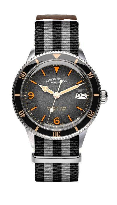 Armand Nicolet - VS1 - Zonder Minimumprijs - Date A500ANAA, Sieraden, Tassen en Uiterlijk, Horloges | Heren