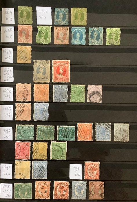 Australië 1864/1907 - Australië Oude Staten: Queensland op, Postzegels en Munten, Postzegels | Europa | UK