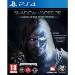 Playstation 4 Middle Earth: Shadow of Mordor - Game of the Y, Verzenden, Zo goed als nieuw