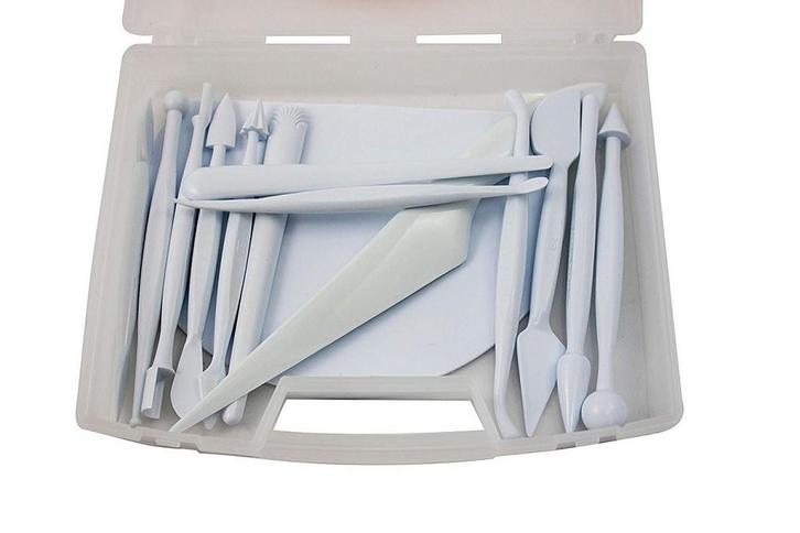 Martellato Set modelleren boetseer 12-delig, Hobby en Vrije tijd, Taarten en Cupcakes maken, Nieuw, Verzenden