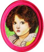 JosemicampaÑa - NO RESERVE - Portrait of a boy - acrilic