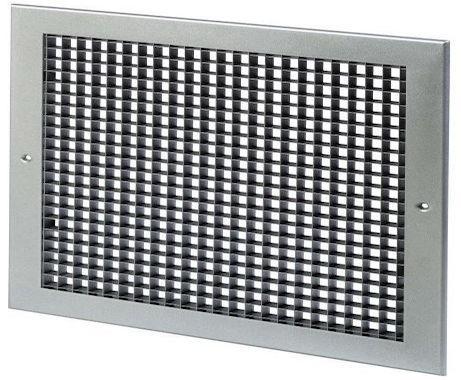Wandrooster met vast raster (LxH) 400x200mm, Doe-het-zelf en Verbouw, Ventilatie en Afzuiging, Nieuw, Verzenden