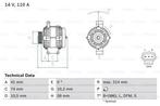 Dynamo / Alternator FORD TRANSIT (2.4 TDCi,2.4 DI RWD,2.4..., Ophalen of Verzenden, Nieuw