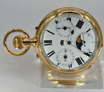 TS Schweiz - 18K Gold Savonette - digitale beschikbaar voor biedingen