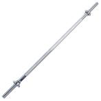 Tunturi halterstang l chroom l 120 cm l Ø 30 mm, Sport en Fitness, Verzenden, Nieuw