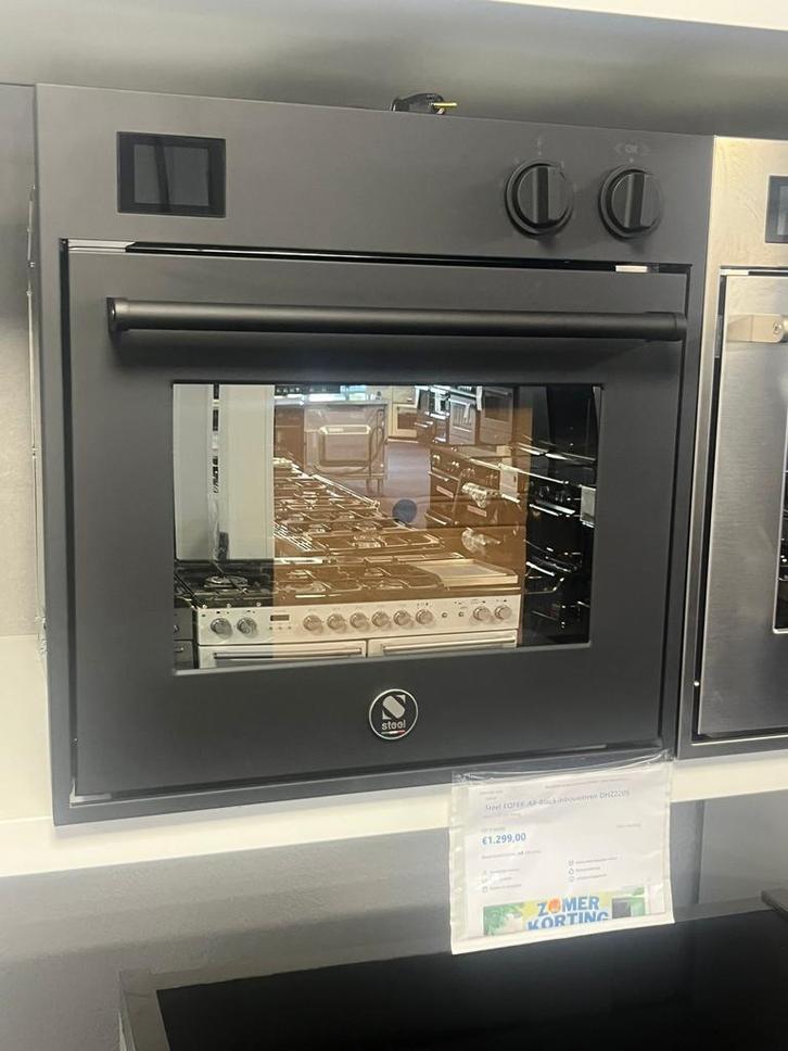 Steel EQFE6 AllBlack inbouwoven DHZ22051299, Witgoed en Apparatuur, Ovens, Nieuw, Ophalen of Verzenden