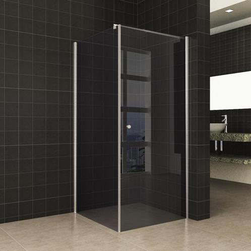 Douchecabine Wiesbaden met Deur 8mm en Vaste wand 10mm NANO, Doe-het-zelf en Verbouw, Sanitair, Douche, Nieuw, Chroom, Ophalen of Verzenden