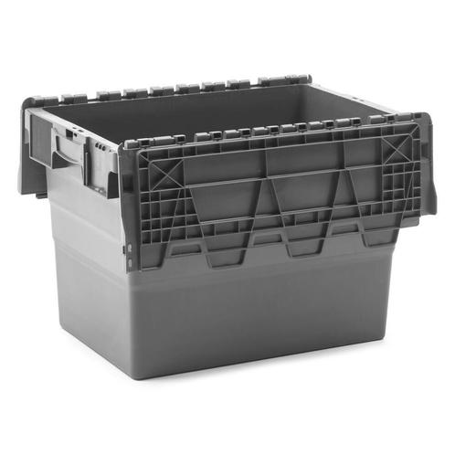 Distributiebak 600x400x416 mm Nestbaar Stapelbaar Grijs,, Doe-het-zelf en Verbouw, Kratten en Dozen, 50 tot 75 cm, Nieuw, Bak of Kist