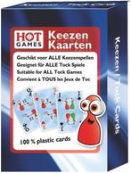 Keezenkaarten 100% Plastic | HOT Games - Gezelschapsspellen, Hobby en Vrije tijd, Gezelschapsspellen | Bordspellen, Verzenden