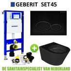 Geberit UP320 Toiletset set45 Wiesbaden Vesta Rimless Mat, Doe-het-zelf en Verbouw, Sanitair, Ophalen of Verzenden, Nieuw, Overige typen