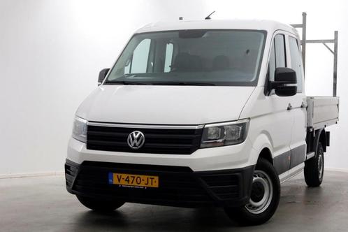 Volkswagen Crafter 35 2.0 TDI 140pk L3 D.C. Open laadbak Tre, Auto's, Bestelauto's, Dealer onderhouden, Lease, Handgeschakeld