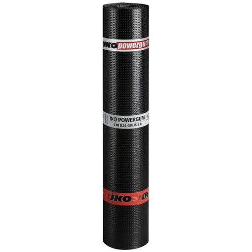 IKO Powergum 470K24 grijs 5.0 x 1 mtr., Doe-het-zelf en Verbouw, Dakpannen en Dakbedekking, Ophalen of Verzenden