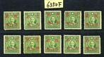 China - 1878-1949  - 3cts & 20cts toeslagen verschillende, Postzegels en Munten, Postzegels | Azië, Gestempeld