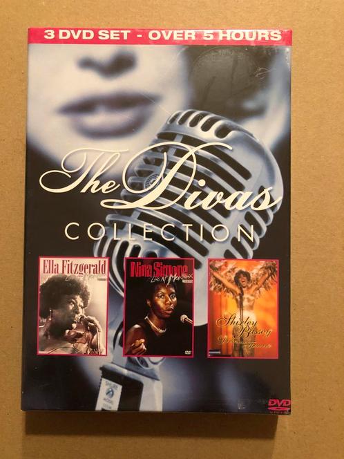 Box 3x live - Ella Fitzgerald - NinaSimone - Shirley Bassey, Cd's en Dvd's, Dvd's | Muziek en Concerten, Muziek en Concerten, Nieuw in verpakking