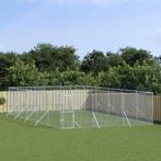 vidaXL Hondenkennel voor buiten 6x10x2 m gegalvaniseerd, Verzenden, Nieuw