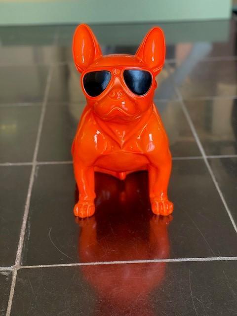 bulldog hond oranje supporter voetbal sport oranje oranje, Hobby en Vrije tijd, Feestartikelen, Overige, Nieuw, Overige typen
