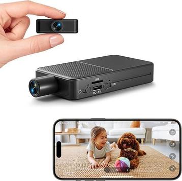 Mini Camera 4K - Draadloos - Nachtzicht - Bewegingsdetectie beschikbaar voor biedingen