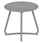 Garden Impressions Fons bijzettafel Ø45xH41 cm – taupe -, Verzenden, Nieuw