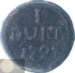 Nederlands-Indië - Bataafse Republiek - VOC - Java. Tinnen, Postzegels en Munten, Munten | Nederland