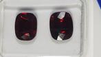 Zonder Minimumprijs - 2 pcs Rood Granaat - 3.82 ct - Antwerp, Nieuw