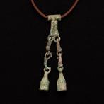 Viking periode Brons Tinkling Pendant - 59 mm (Zonder
