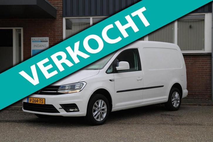 Volkswagen Caddy 2.0 TDI L2H1 DSG Maxi Highline / Automaat /, Auto's, Bestelauto's, Dealer onderhouden, Lease, Overige kleuren