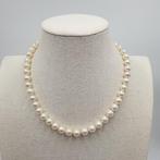 Zonder Minimumprijs - Halsketting Zilver - Akoya 9mm 17,7, Sieraden, Tassen en Uiterlijk, Kettingen, Nieuw