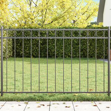 vidaXL Tuinhek 1,7x1 m staal grijs beschikbaar voor biedingen