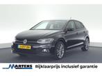 Volkswagen Polo 1.0 TSI 95pk R-Line Highline, Auto's, Volkswagen, Zwart, Plug-in hybride, Handgeschakeld, Nieuw