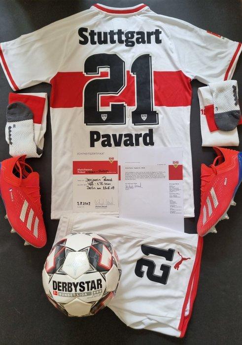 VfB Stuttgart - Bundesliga - Matchworn-Set Benjamin Pavard, Verzamelen, Overige Verzamelen