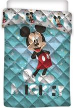 Kinderdekbed zonder overtrek Mickey Mouse - Happy - 140x200, Kinderen en Baby's, Verzenden, Nieuw