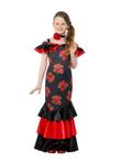 Spaanse flamenca jurkje (Feestkleding Meisjes)