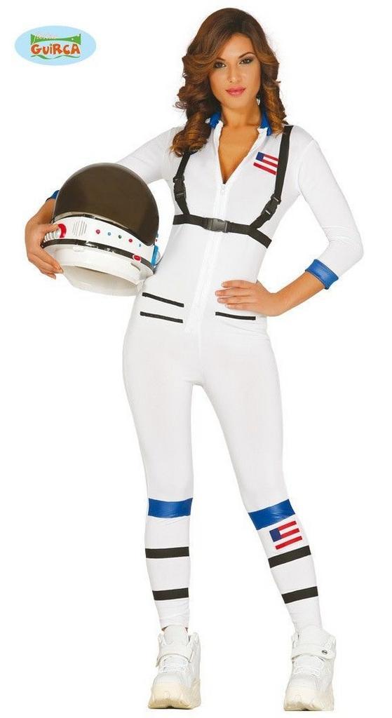 Astronautenpak dames, Hobby en Vrije tijd, Feestartikelen, Feestartikel, Nieuw, Verzenden
