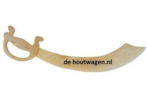 Houten Zwaard, Schild, Dolk, Verkrijgbaar Bij de Houtwagen, Kinderen en Baby's, Speelgoed | Houten speelgoed, Overige typen, Nieuw
