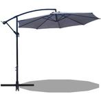 Tweedekans | Lifa garden Hangende parasol Premium - Grijs, Tuin en Terras, Ophalen of Verzenden, Zo goed als nieuw