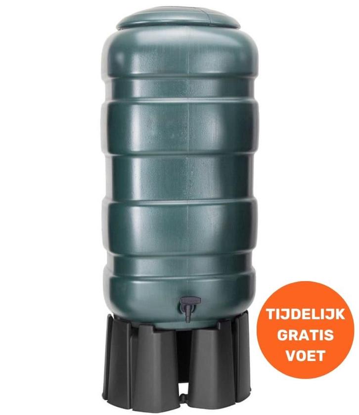 250 liter regenton groen Anzar XL, Tuin en Terras, Regentonnen, Nieuw