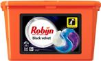 ROBIJN 3-IN-1 BLACK VELVET WASMIDDEL DOOSJE 15 CAPSULES, Nieuw, Verzenden